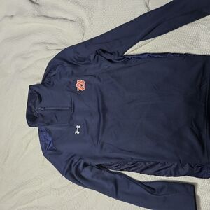 Under Armour Blue Performance Jacket with Stand-Up Collar